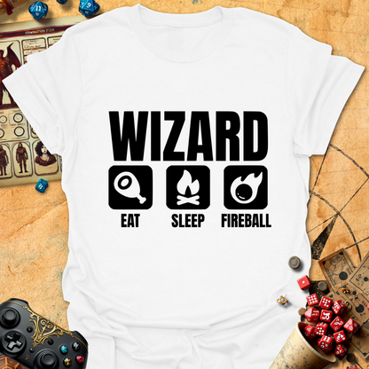 Eat Sleep Fireball Tee