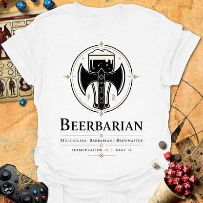 Beerbarian Stats Tee