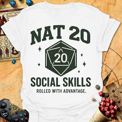 Nat 20 Social Tee