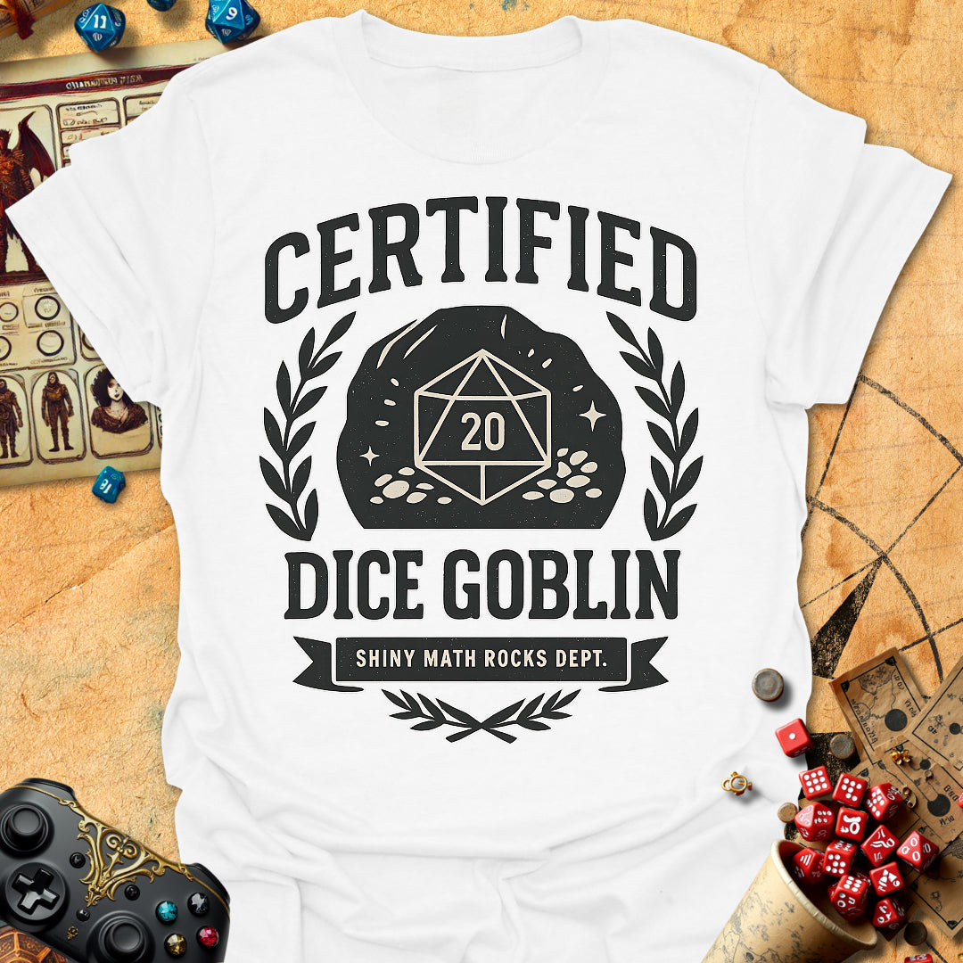 Certified Dice Goblin Tee