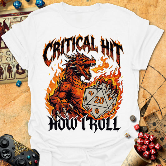 Critical Hit Dragon Tee
