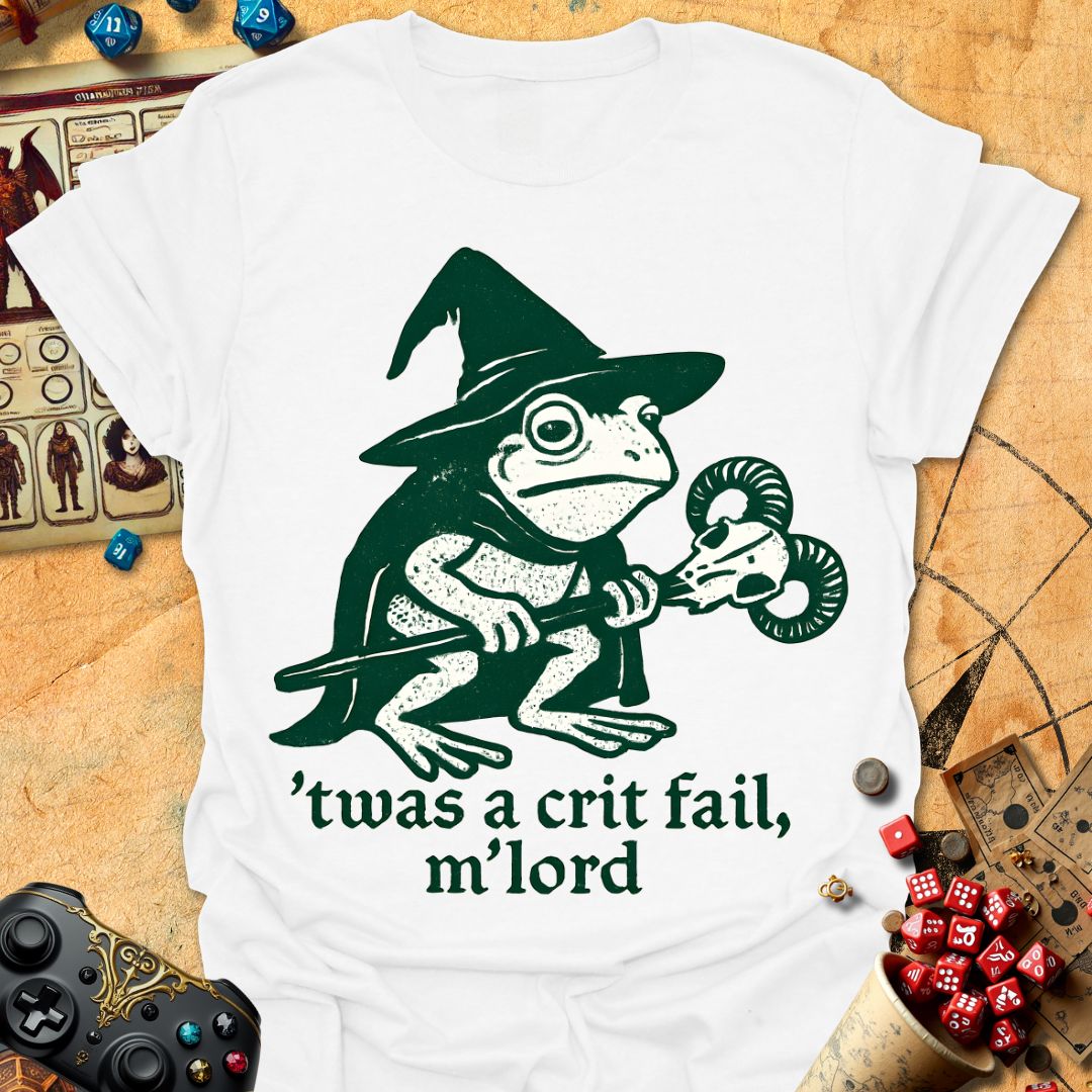 'twas a Crit Fail Tee